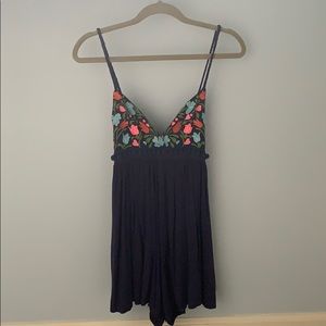 Debbie Dabbie by Angel Biba Blue Romper Sz 8
